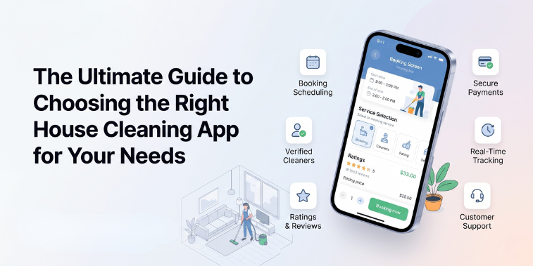 The Ultimate Guide to Choosing the Right House Cleaning App for Your Needs