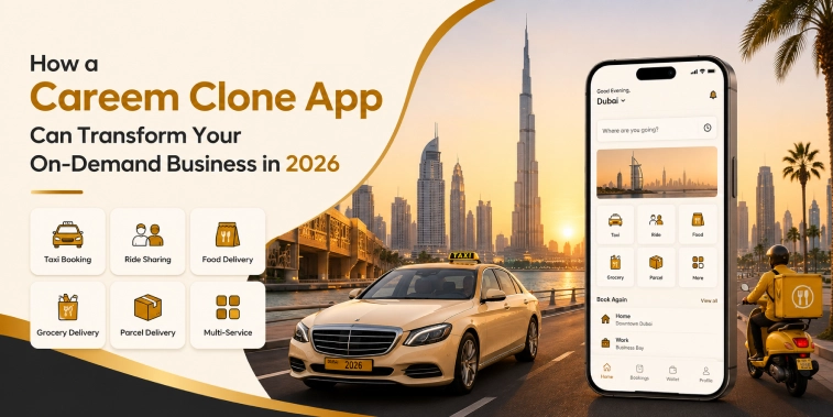 Careem clone app for on-demand business in 2026