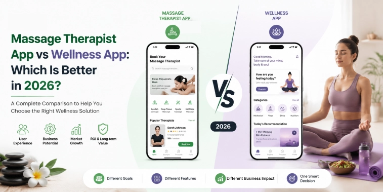Massage Therapist App vs Wellness App comparison in 2026