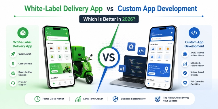 White-Label Delivery App vs Custom App