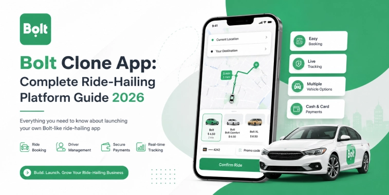Bolt Clone App Complete Ride-Hailing Platform Guide 2026