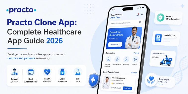 Practo Clone App Complete Healthcare App Guide 2026