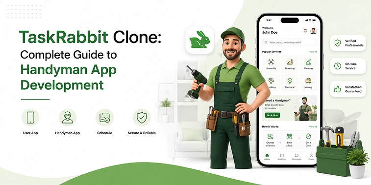 TaskRabbit Clone Handyman App Development Guide