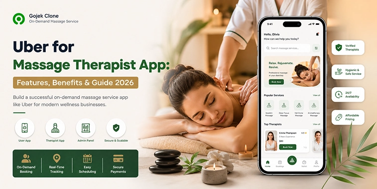 Uber for Massage Therapist App Features Guide 2026