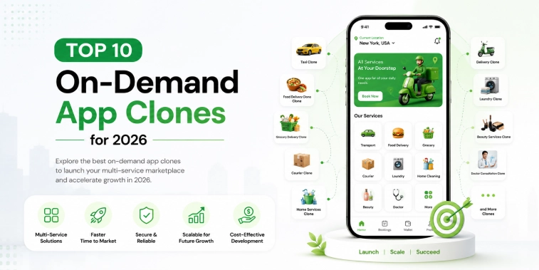 Top 10 On-Demand App Clones for 2026