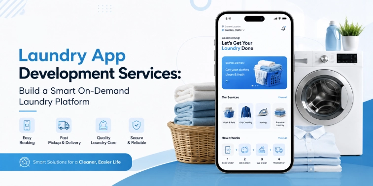 Laundry App Development Services for On-Demand Laundry Platform