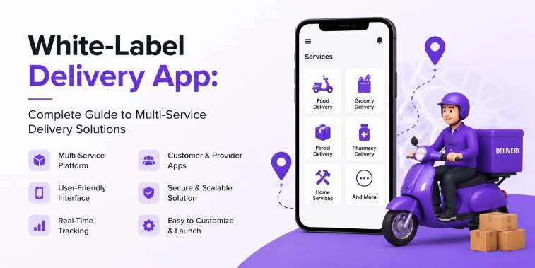 White-Label Delivery App for Multi-Service Delivery Solutions