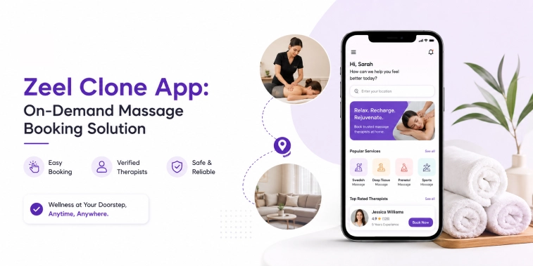 Zeel Clone App: On-Demand Massage Booking Solution