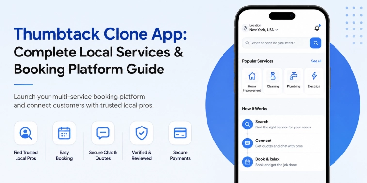 Thumbtack Clone App Complete Local Services and Booking Platform Guide