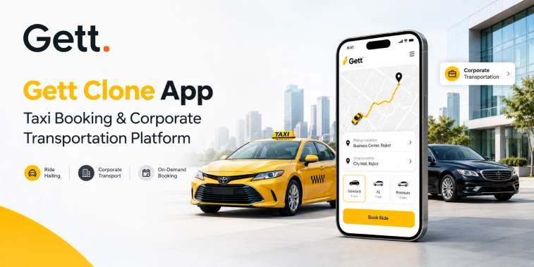 Gett Clone App for taxi booking and corporate transportation platform