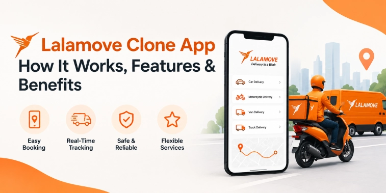 Lalamove Clone App for on-demand delivery and logistics services