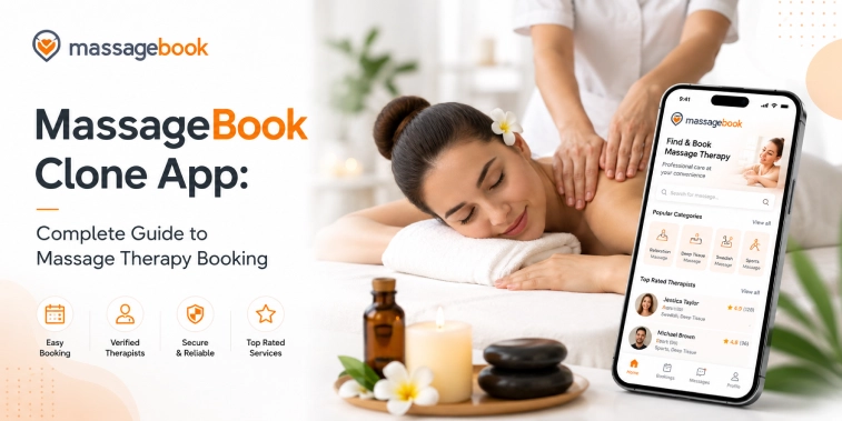 MassageBook Clone App Massage Therapy Booking